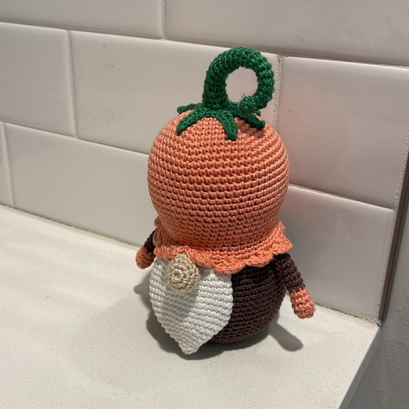 Handcrafted Campanula Bell Flower Gnome Spring Summer Decor Amigurui Crochet - Picture 3 of 9